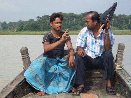 The Sanctuary: Bengali men on a fishing boat