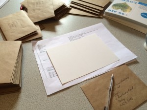 loved 16 list cards and envelopes