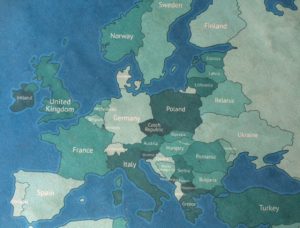Europe sanc map